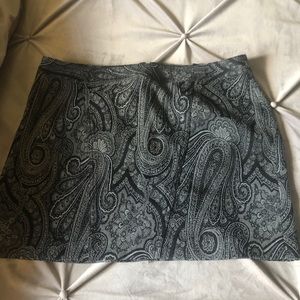 Tapestry mini skirt Express